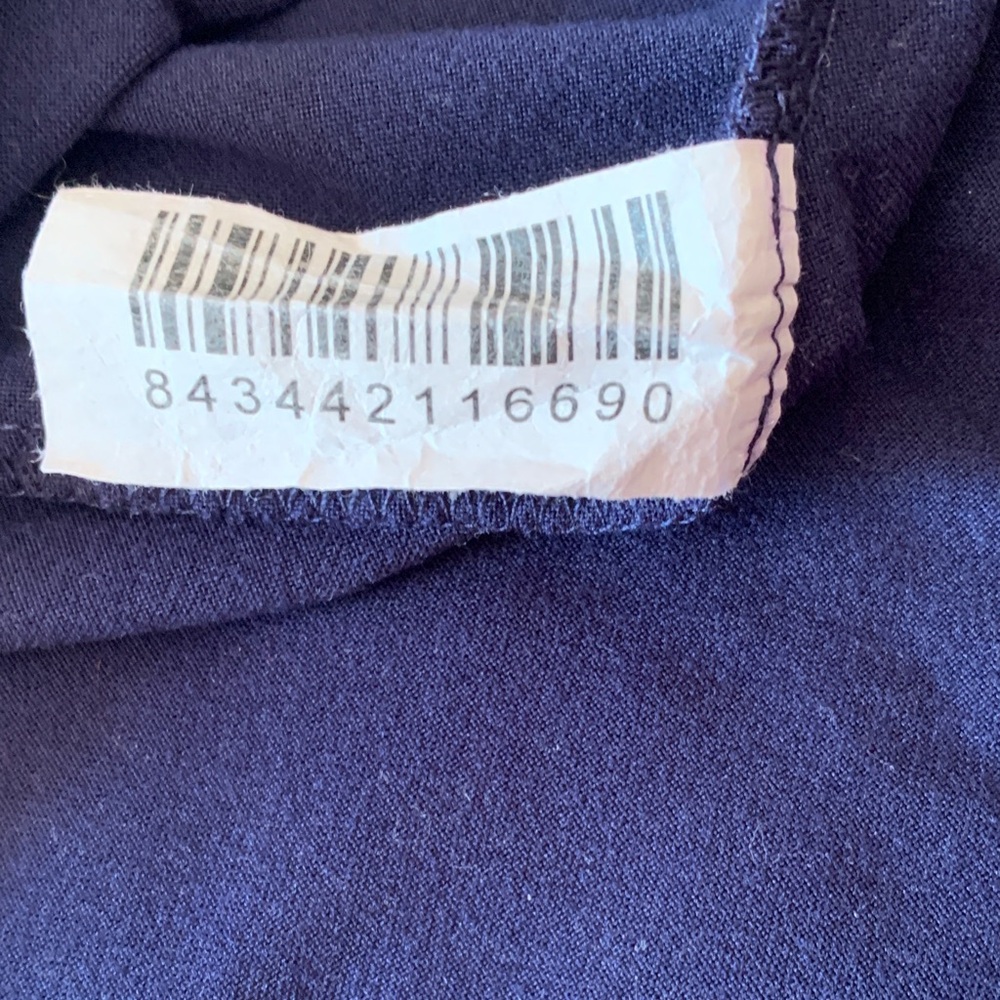 Mother Bee Maternity Navy Blue Midi Dress EUC - Picture 7 of 7